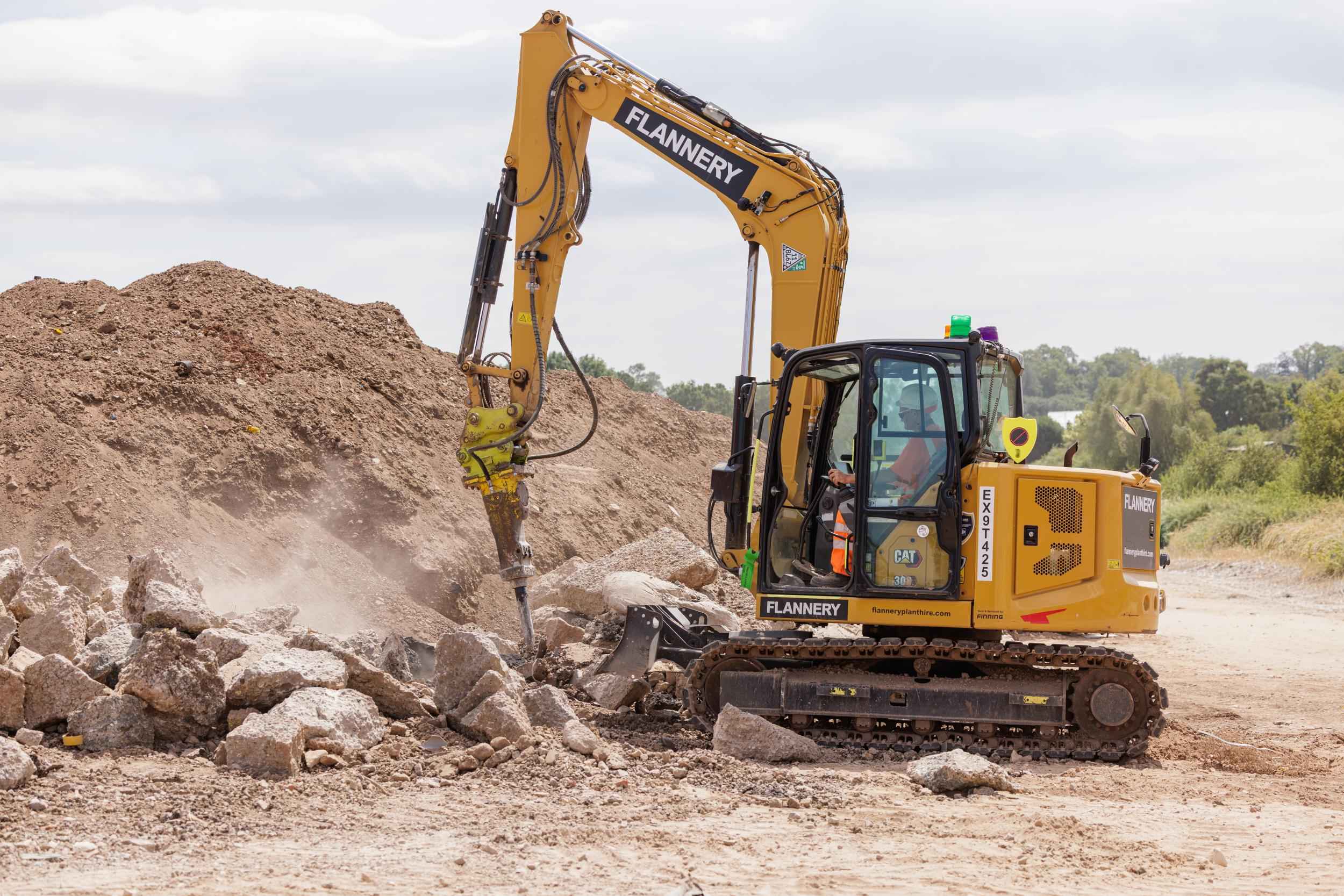 Construction and infrastructure site photography