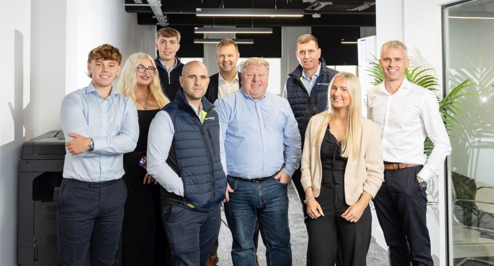 Walker Singleton chartered surveyors team, Leeds office, photographed by McFade Photography